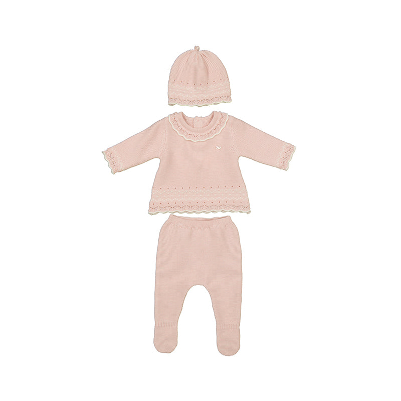 Mayoral - 3pc baby set crystal
