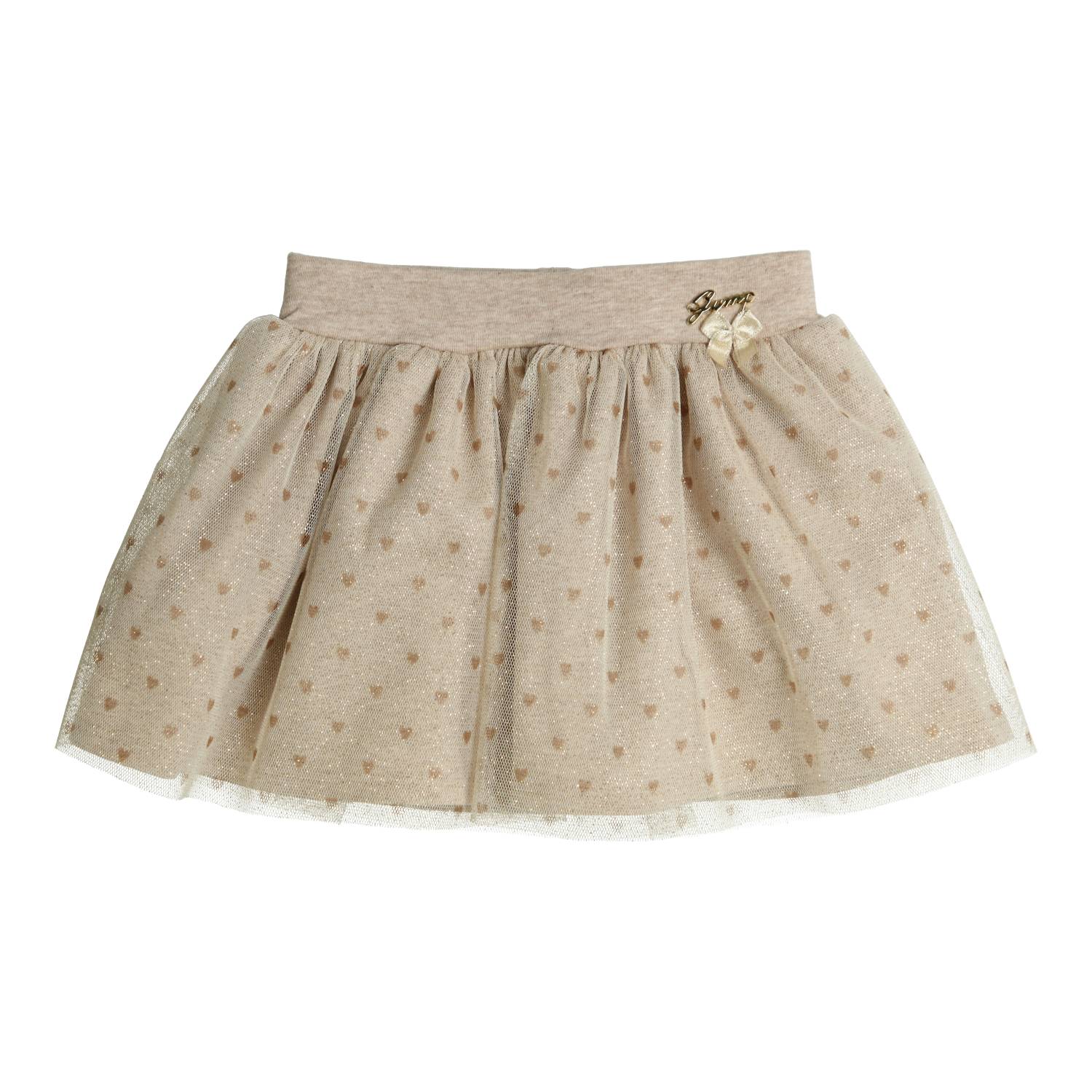 Gymp - skirt Tiara beige/gold
