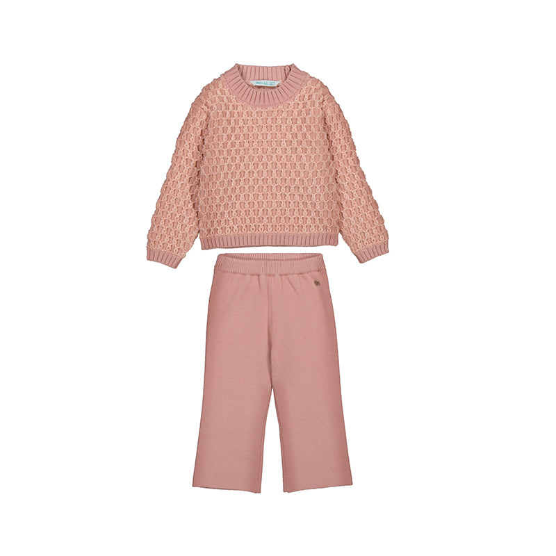 Abel & Lula - long knit trousers set