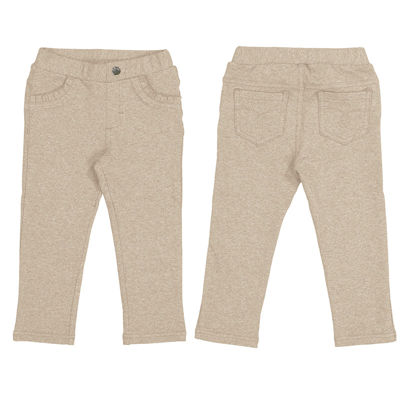 Mayoral - basic fleece trousers toffee