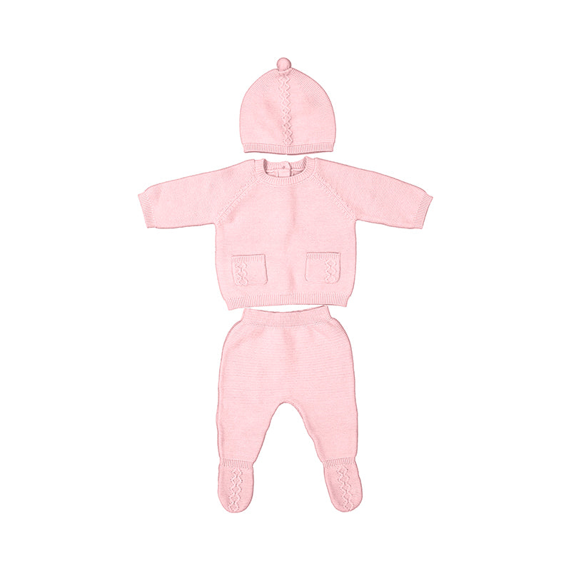 Mayoral - 3pc baby set pink