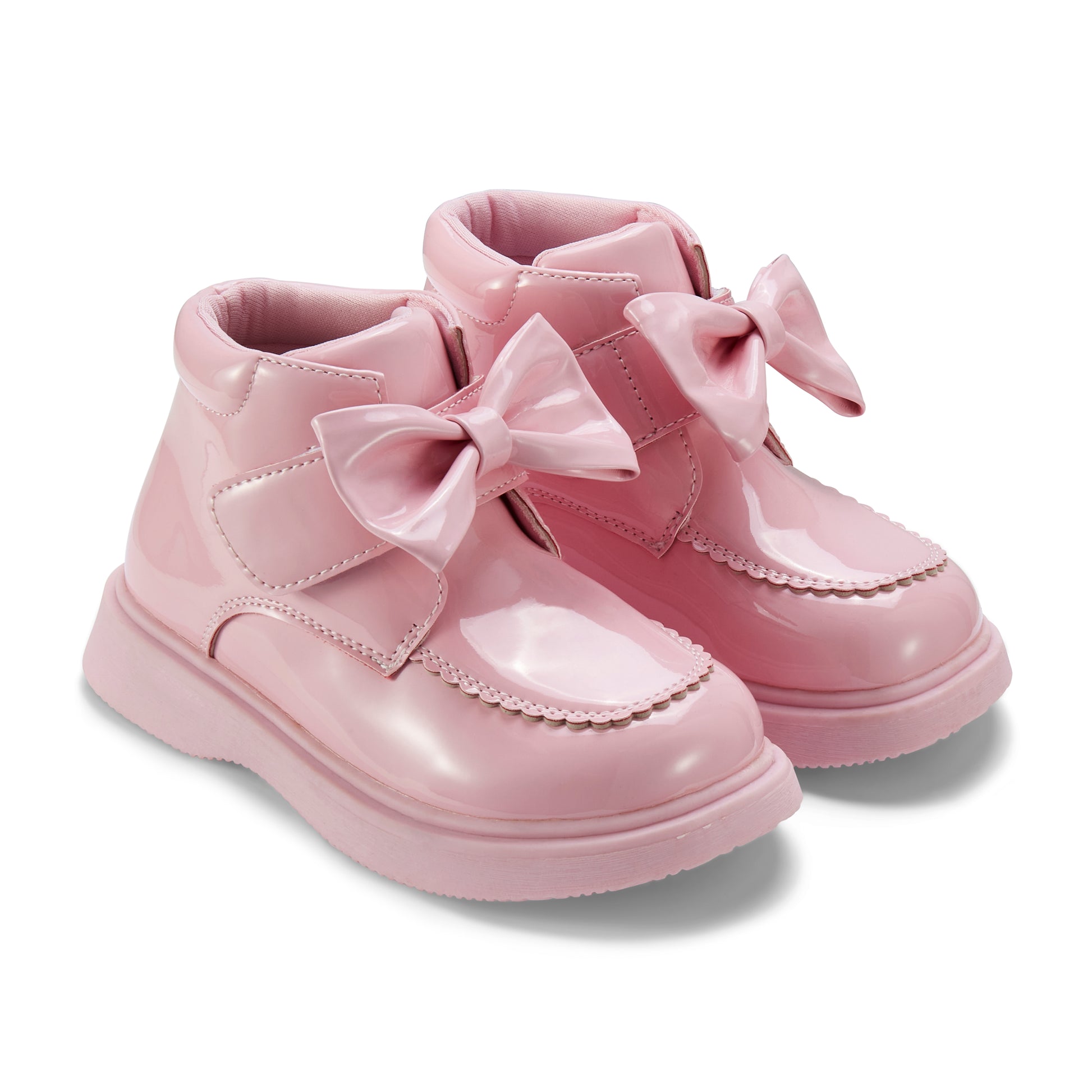 Little A - Bowe bow boot pink