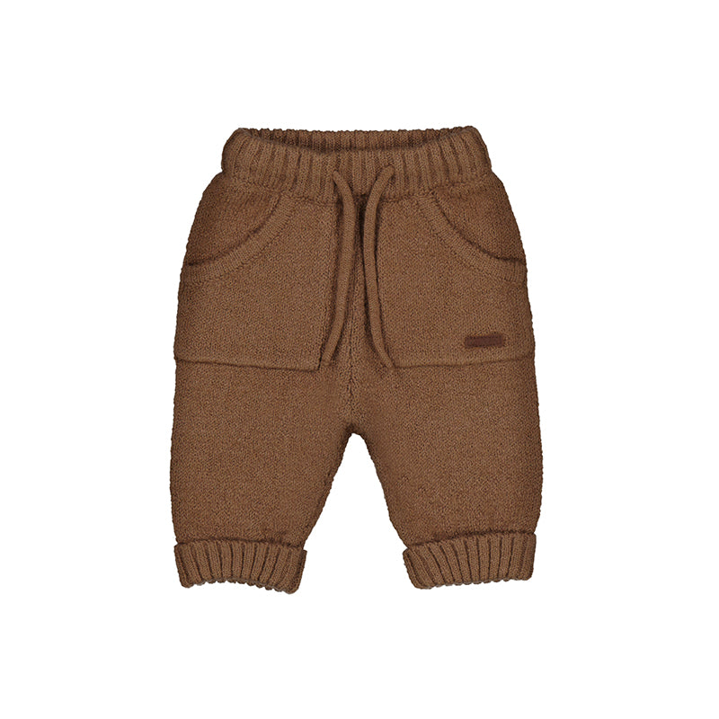Mayoral - knitted pants brown
