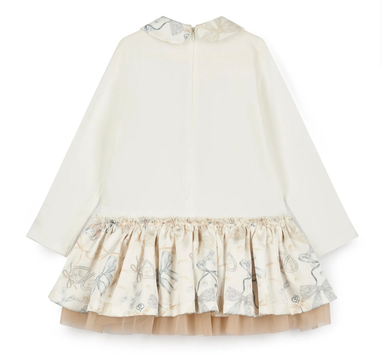 A’Dee - Betty bow print drop waist dress