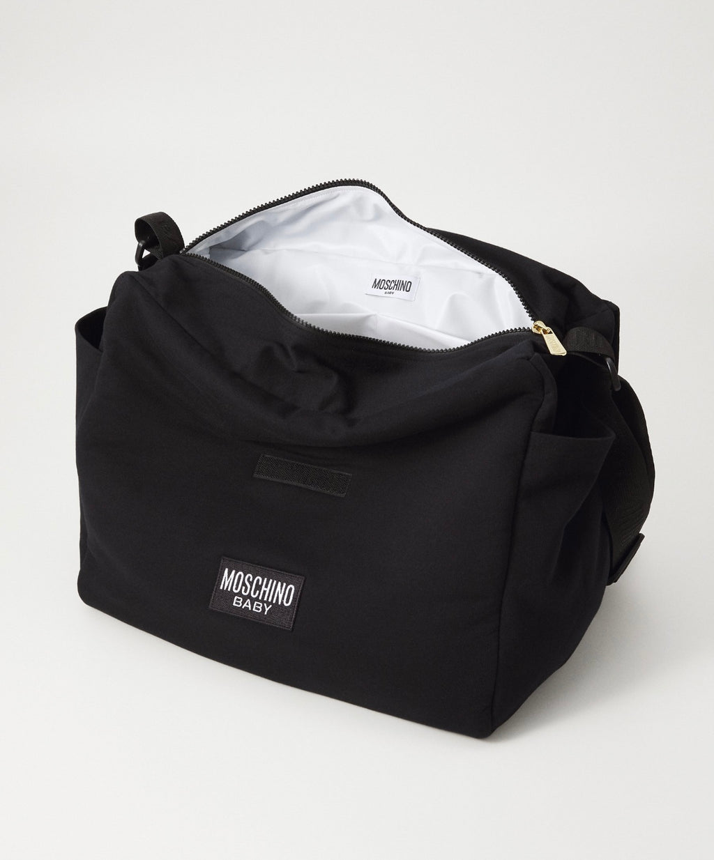 Moschino Kids - luiertas zwart unisex