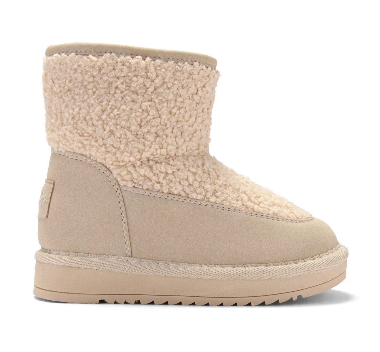 A’Dee - Teddy boucle boot beige