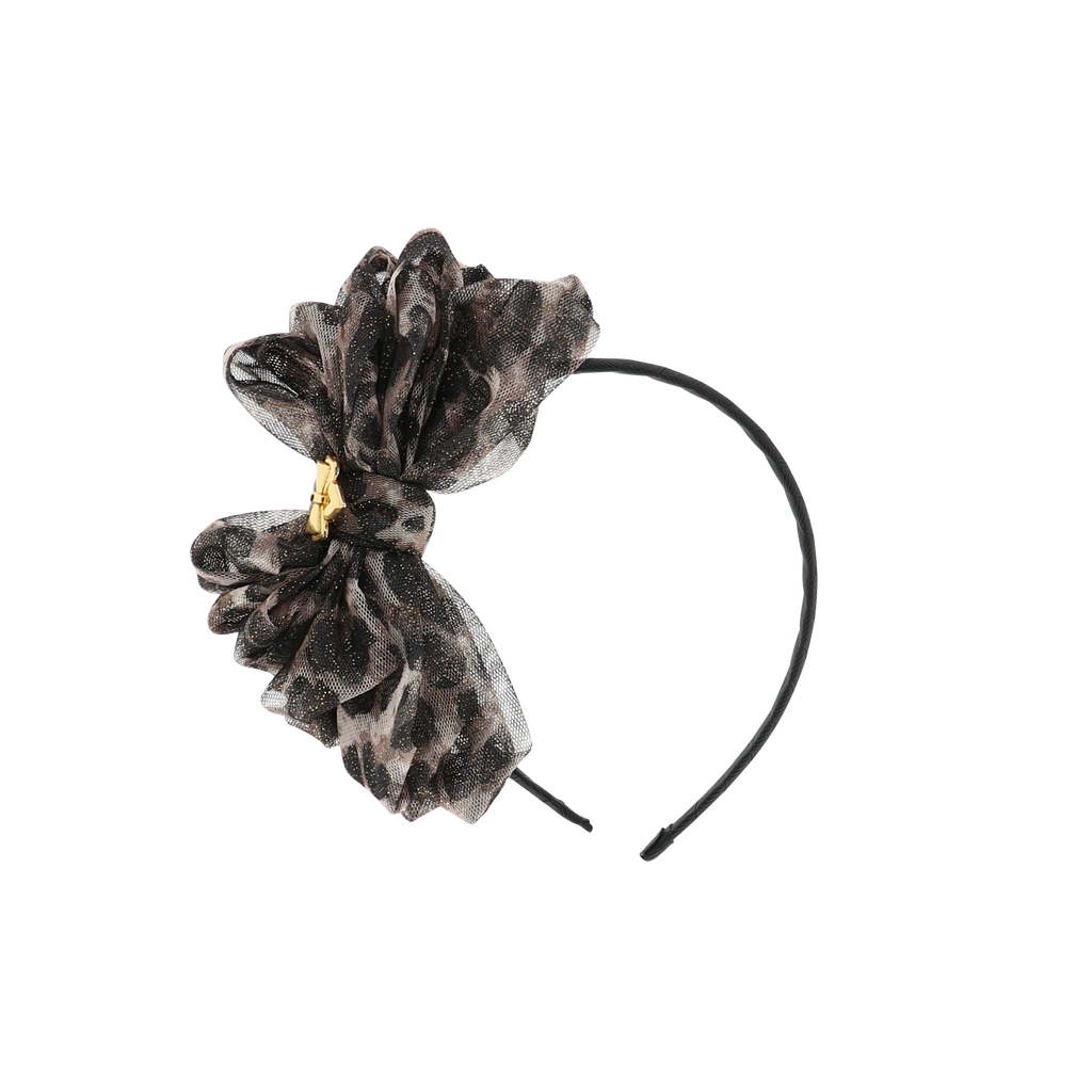 Angel’s face - leopard headband