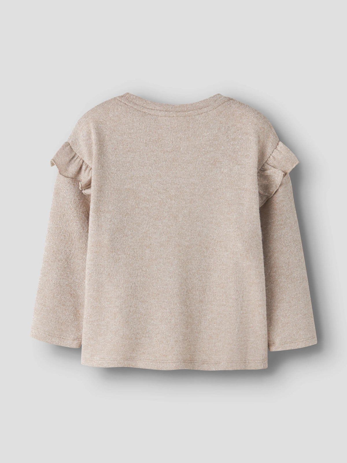 Beige comfy top sparkle