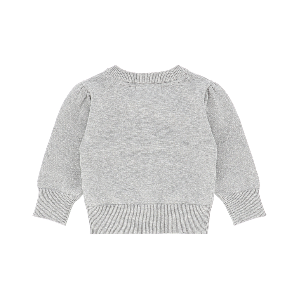 Angel’s face - Nikki silver cardigan