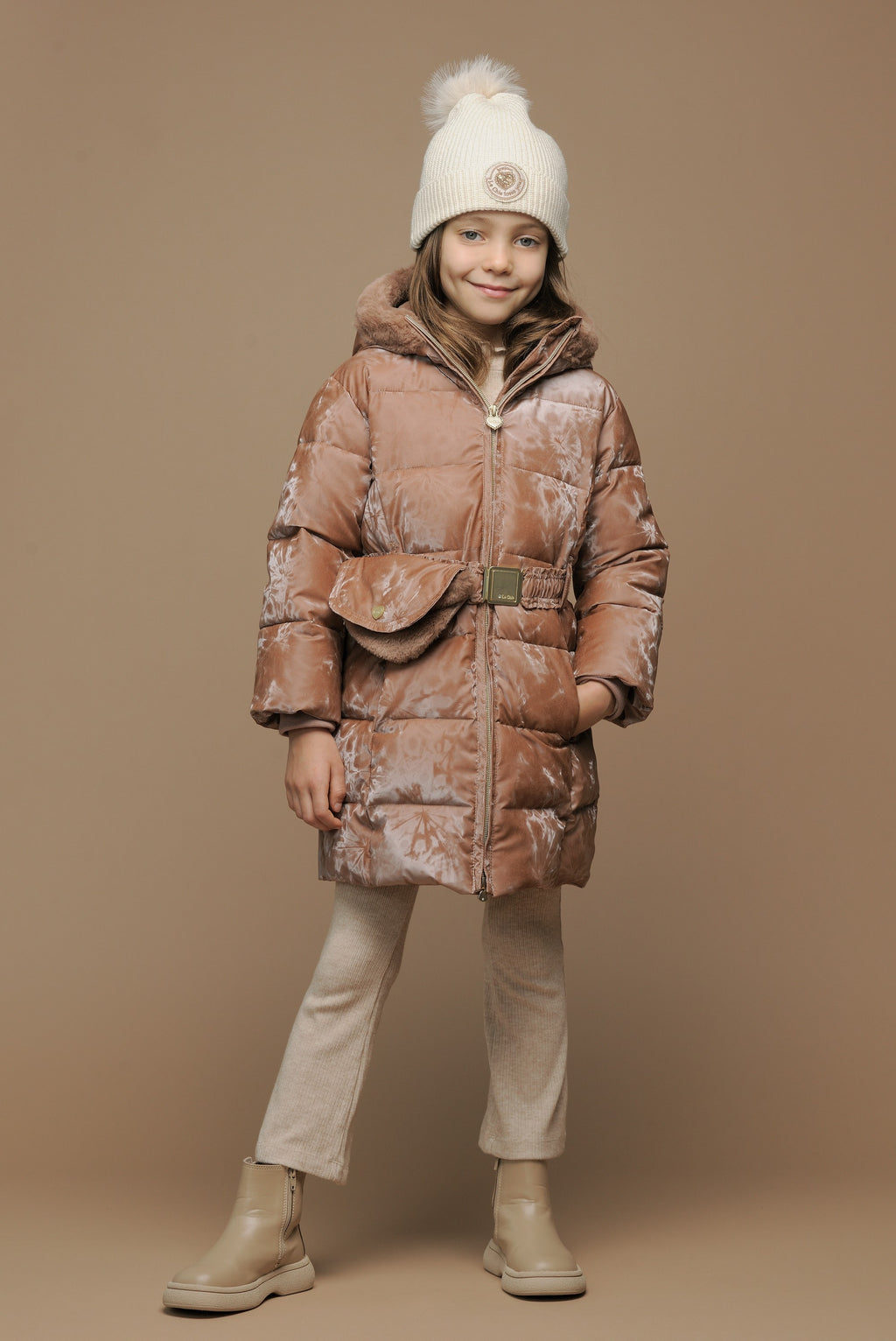 Le Chic - furry bag coat copperfield