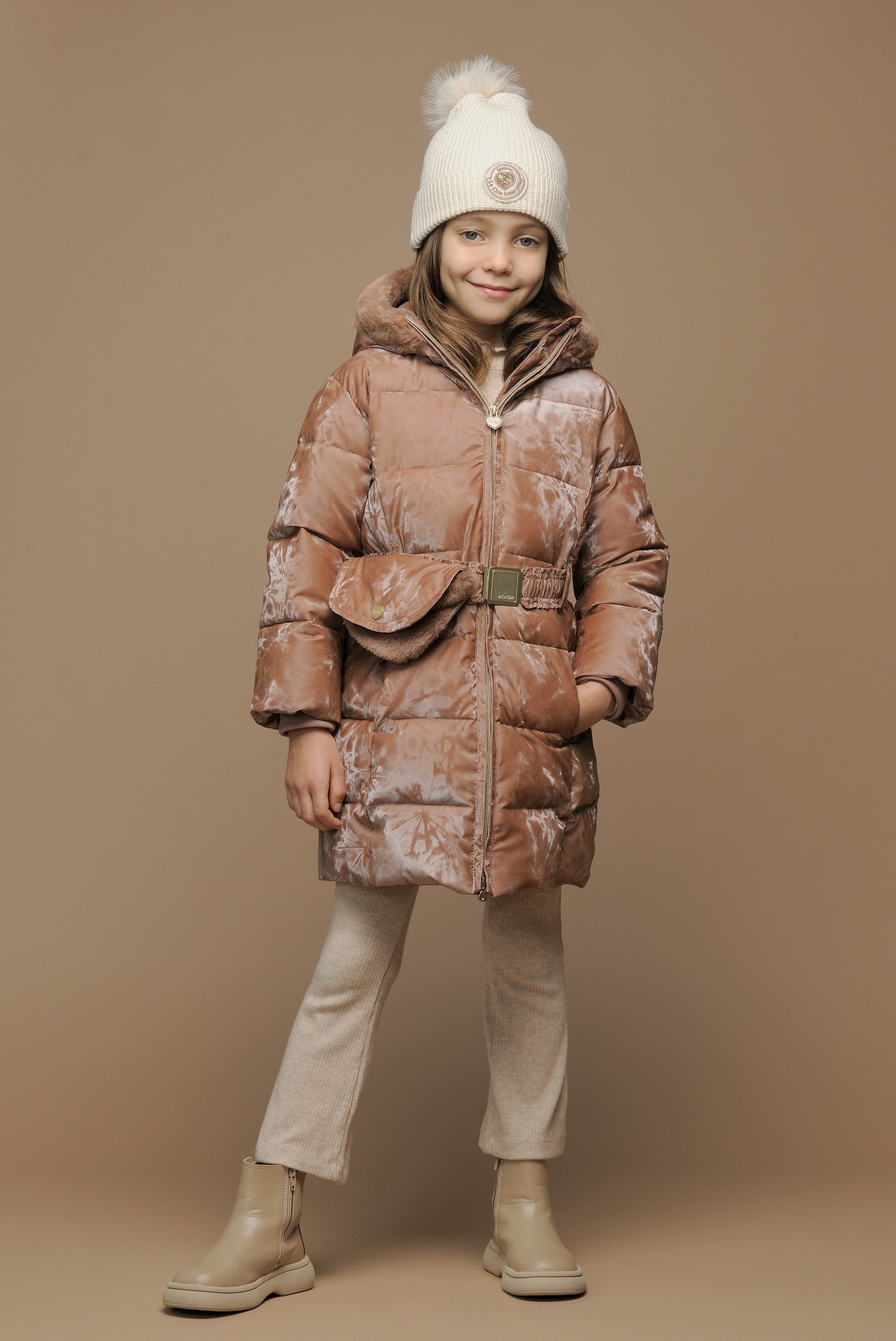 Le Chic - furry bag coat copperfield