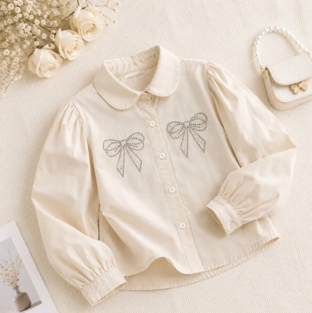 Blouse strikjes
