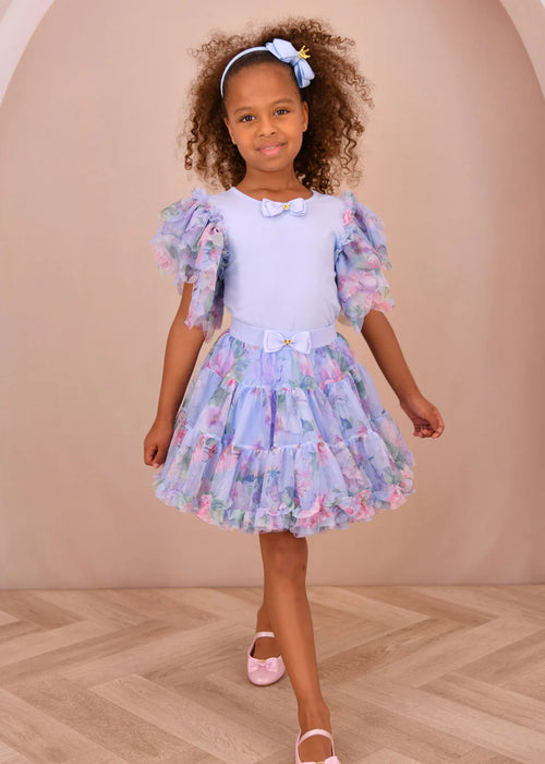 Angel’s face - garden flower set tutu