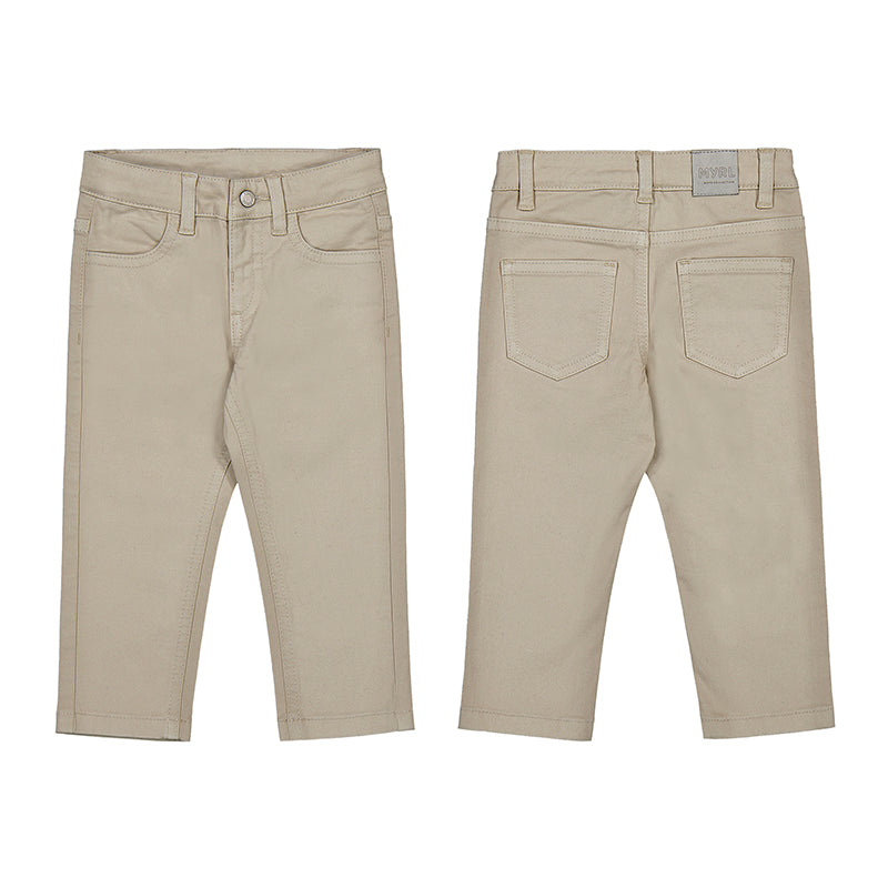 Mayoral - basic slim fit beige