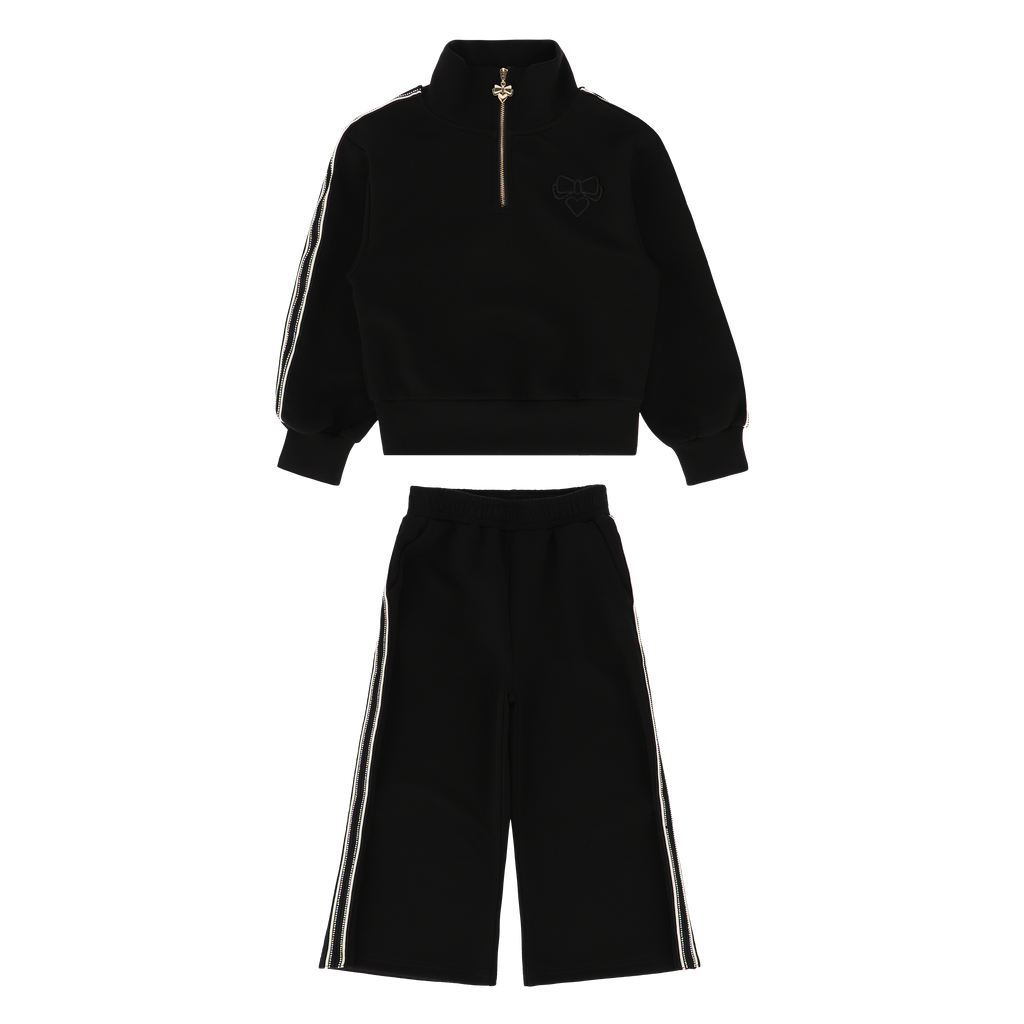 Angel’s face - Molly half zip joggingpak black