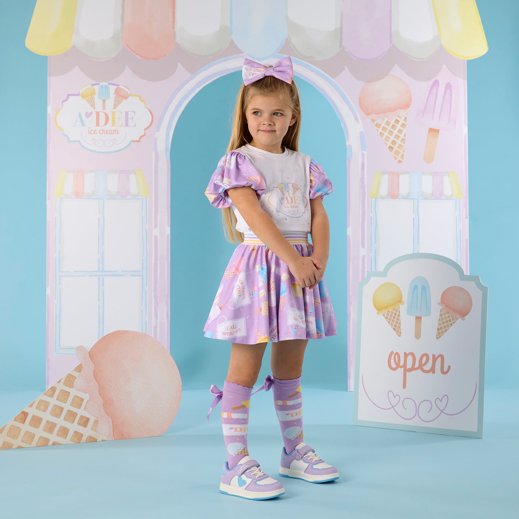 A’Dee icecream - Sally skirt set
