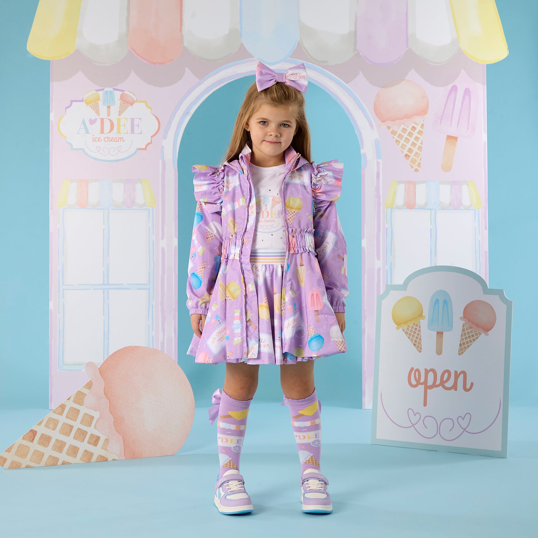 A’Dee icecream - Sabrina frill jacket