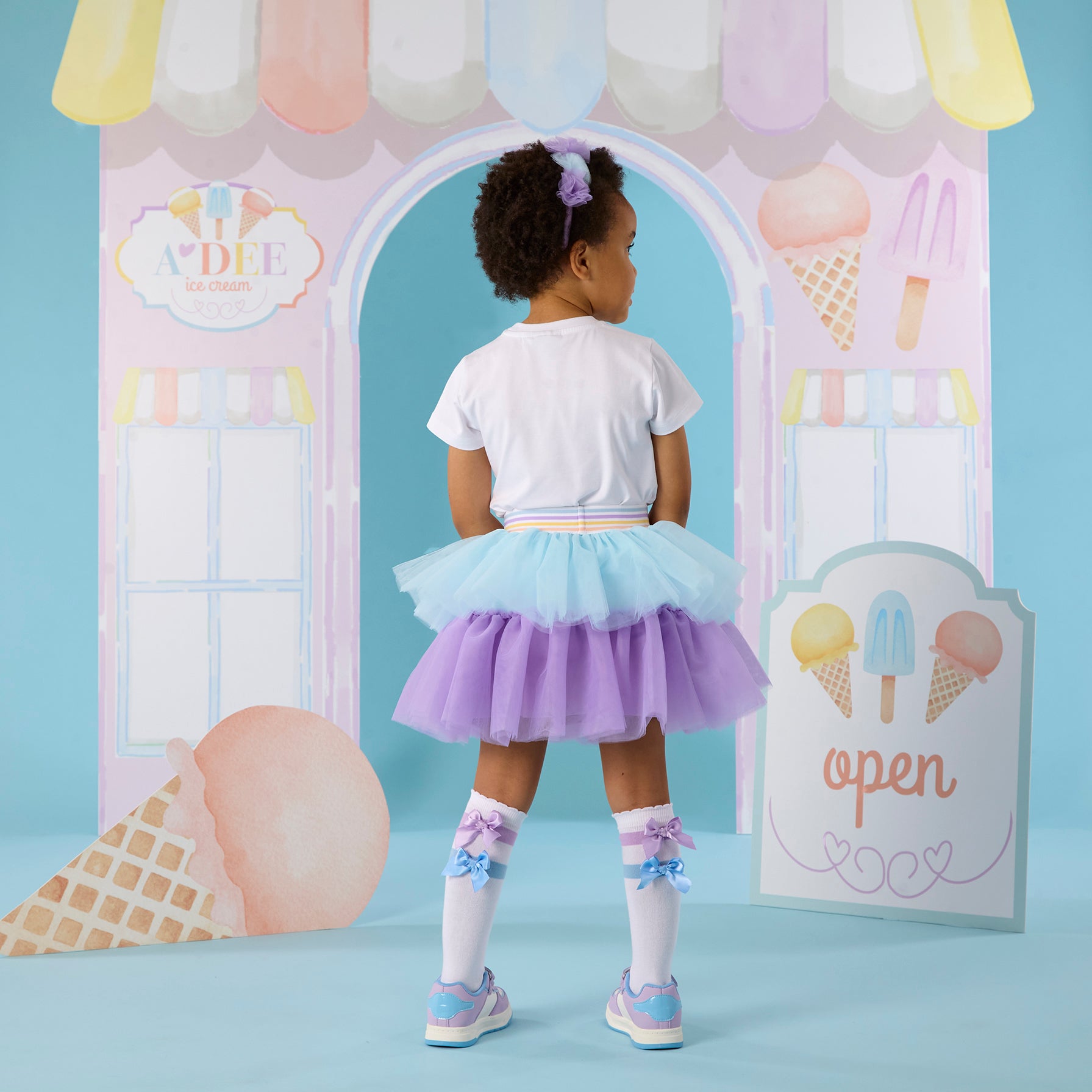 A’Dee icecream - Suzi tulle skirt set