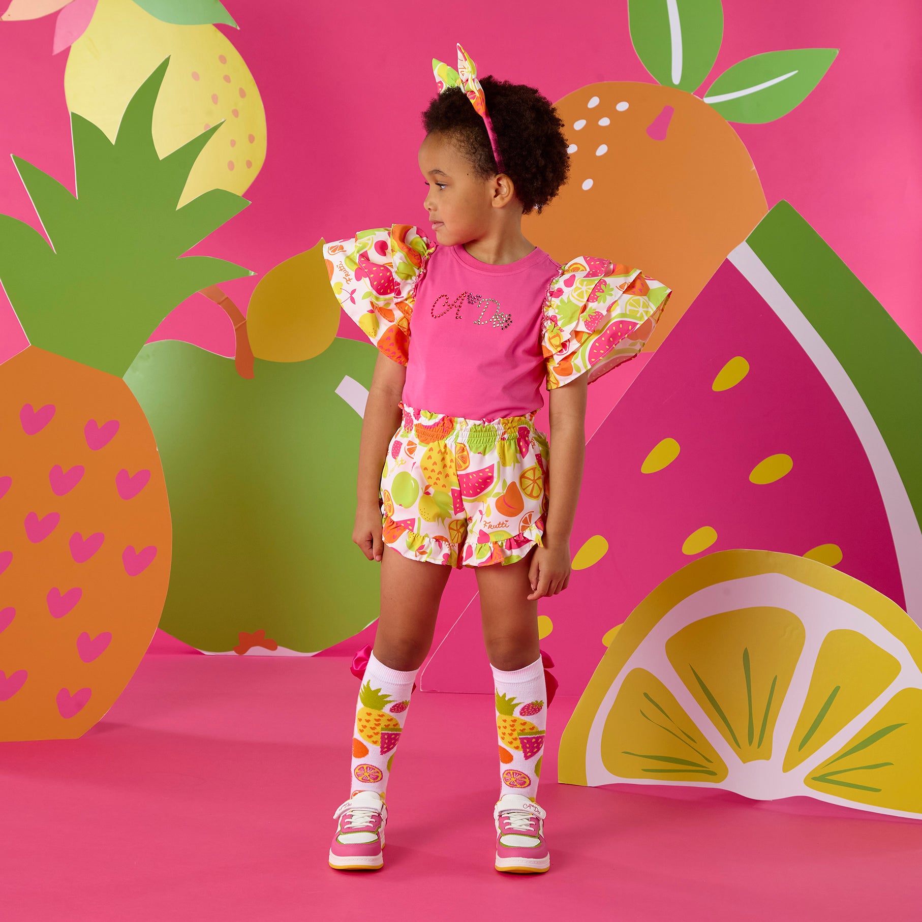 A’Dee tutti frutti - Tabitha short set