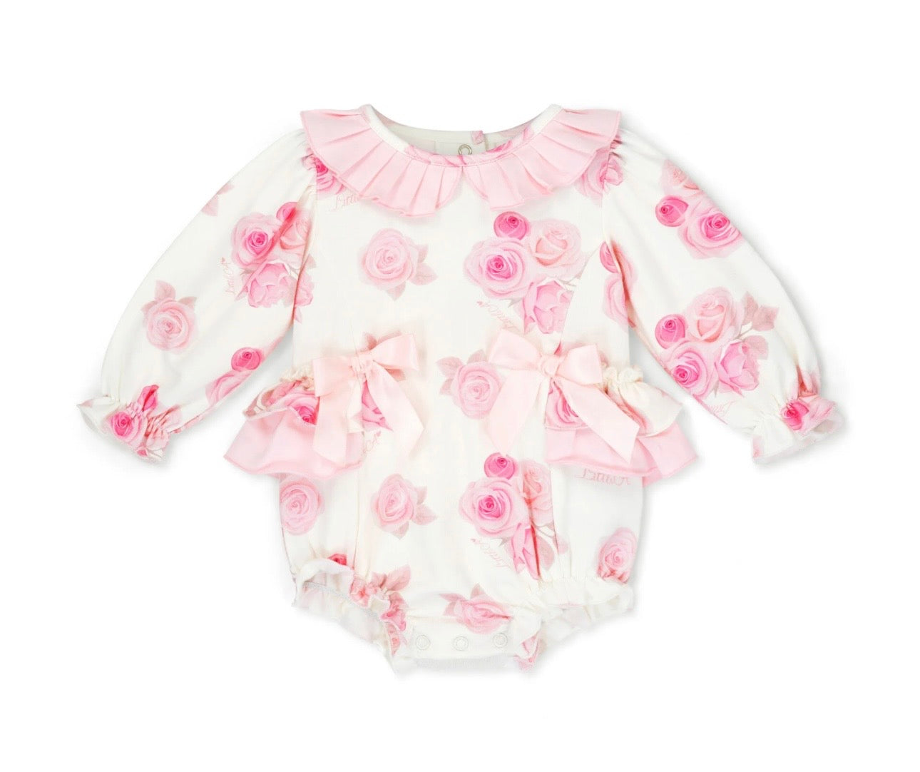 Little A - Della rose print romper