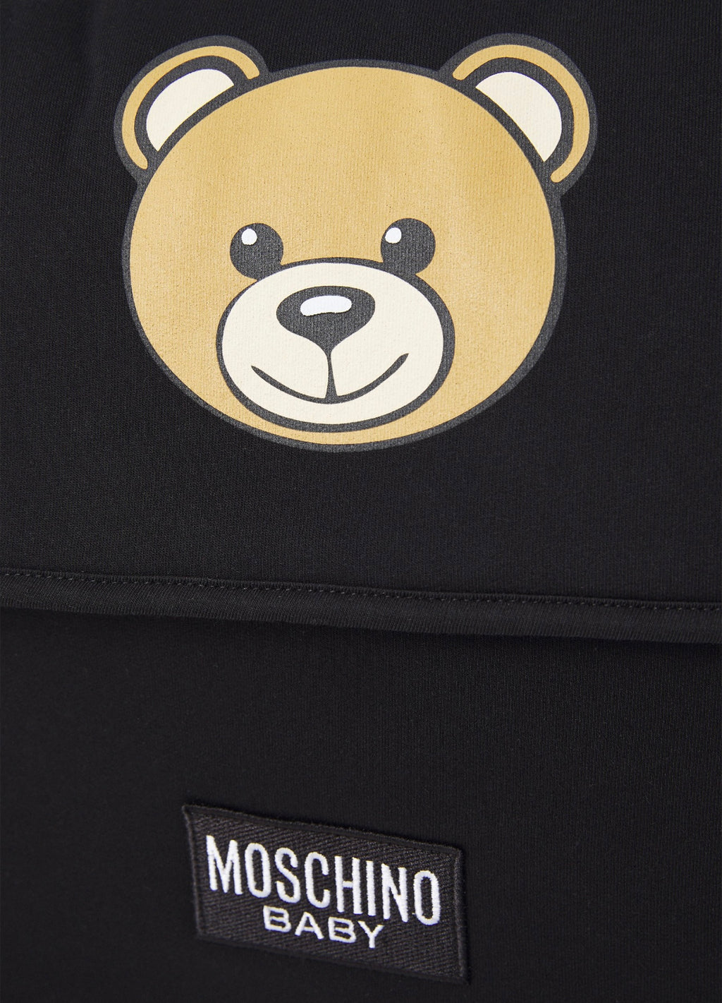 Moschino Kids - luiertas zwart unisex