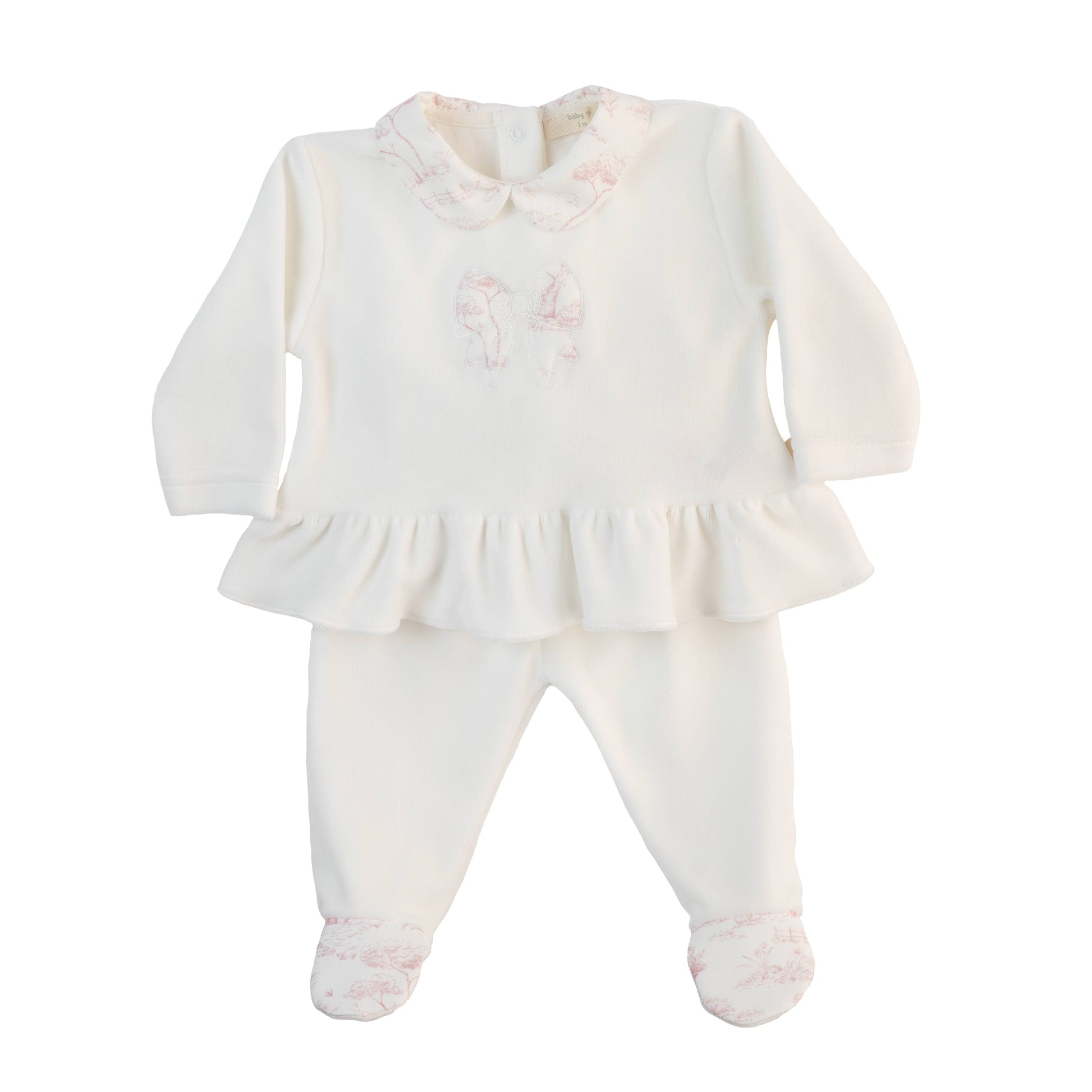Baby Gi - babysuit country pink