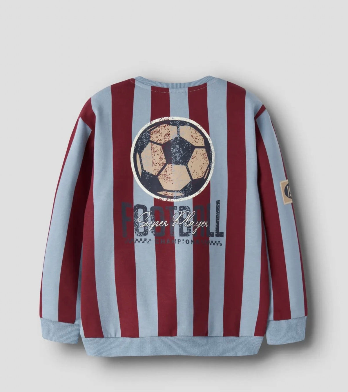 Sweater voetbal blauw
