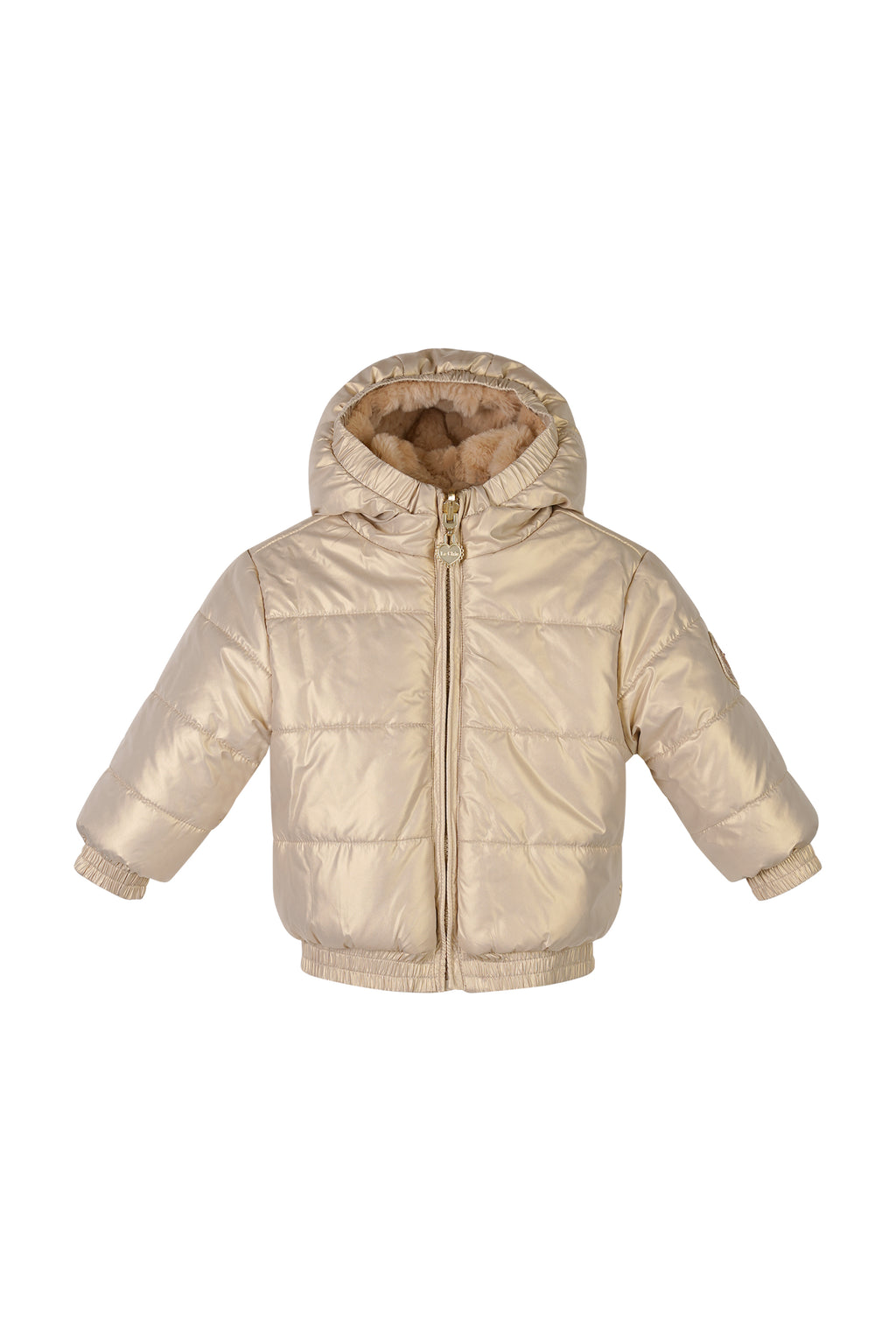 Le Chic - reversible bomber gold