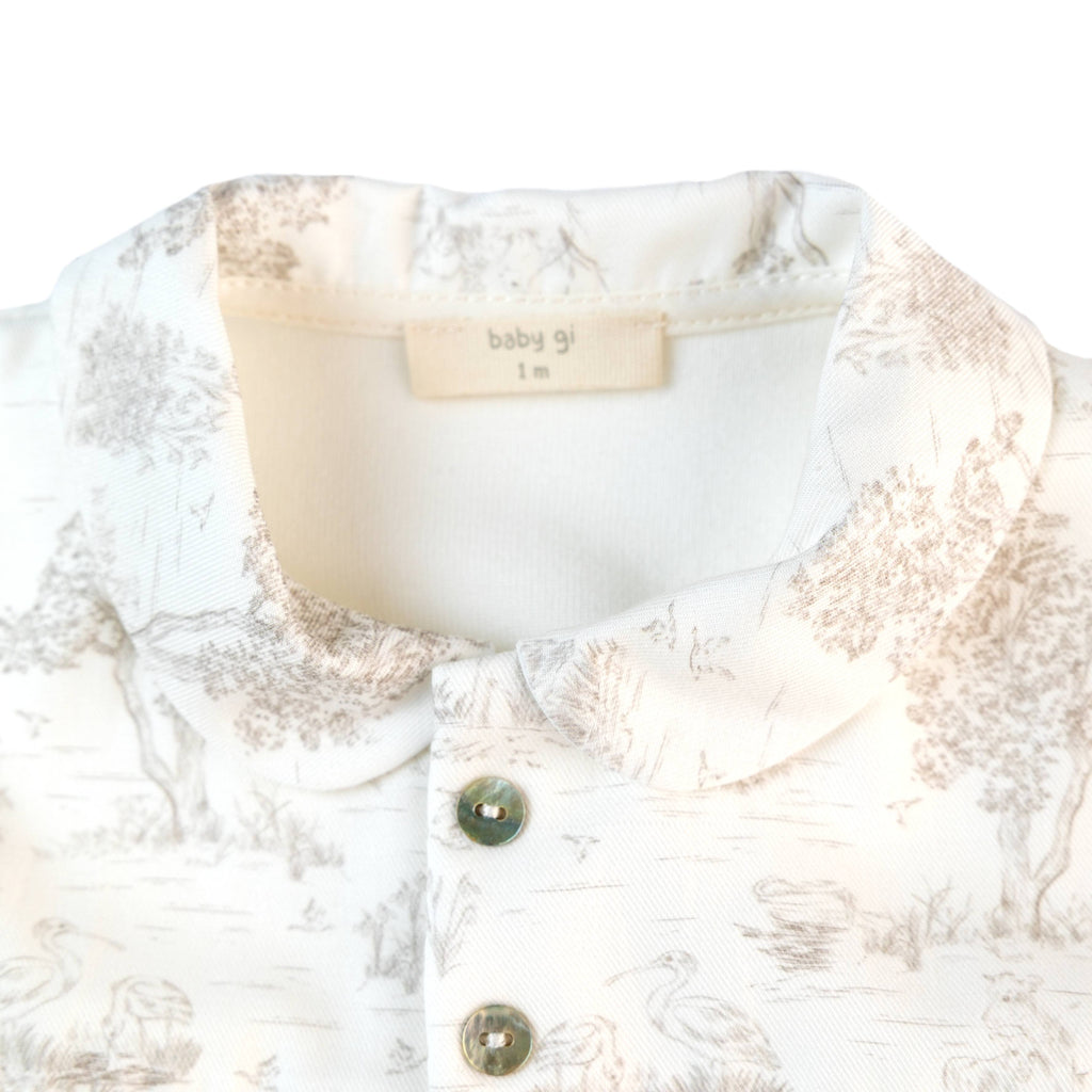 Baby Gi - babysuit country beige