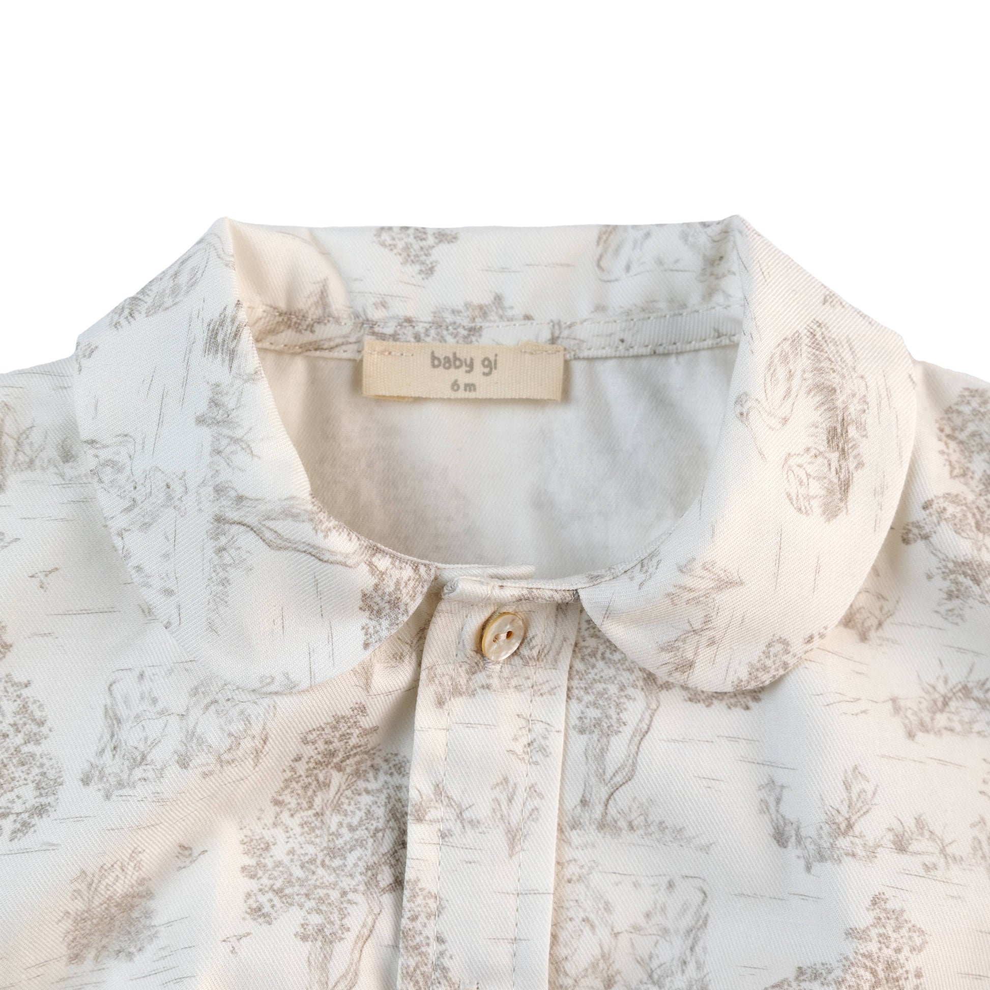 Baby Gi - babysuit country beige