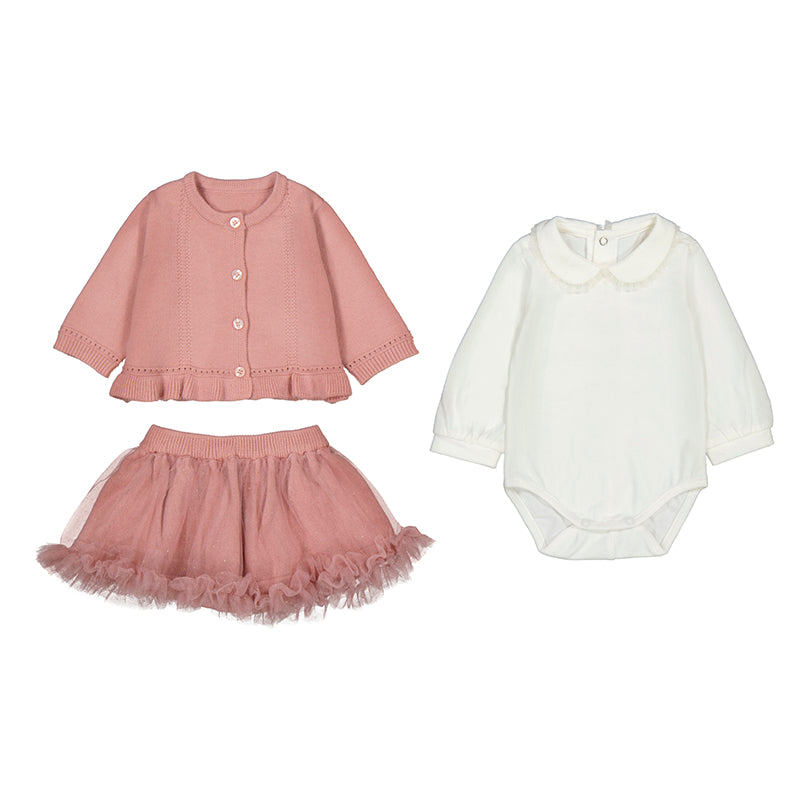 Mayoral - 3pc skirt set