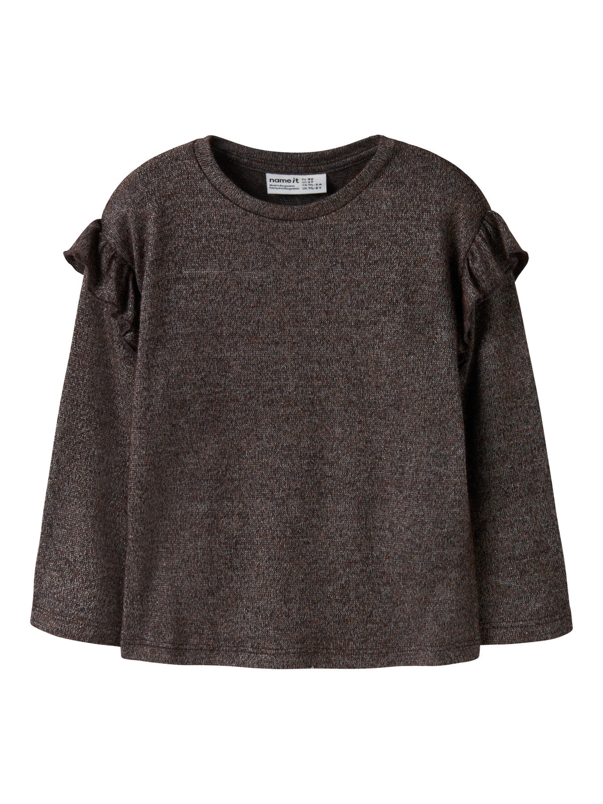 Chocolate comfy top sparkle