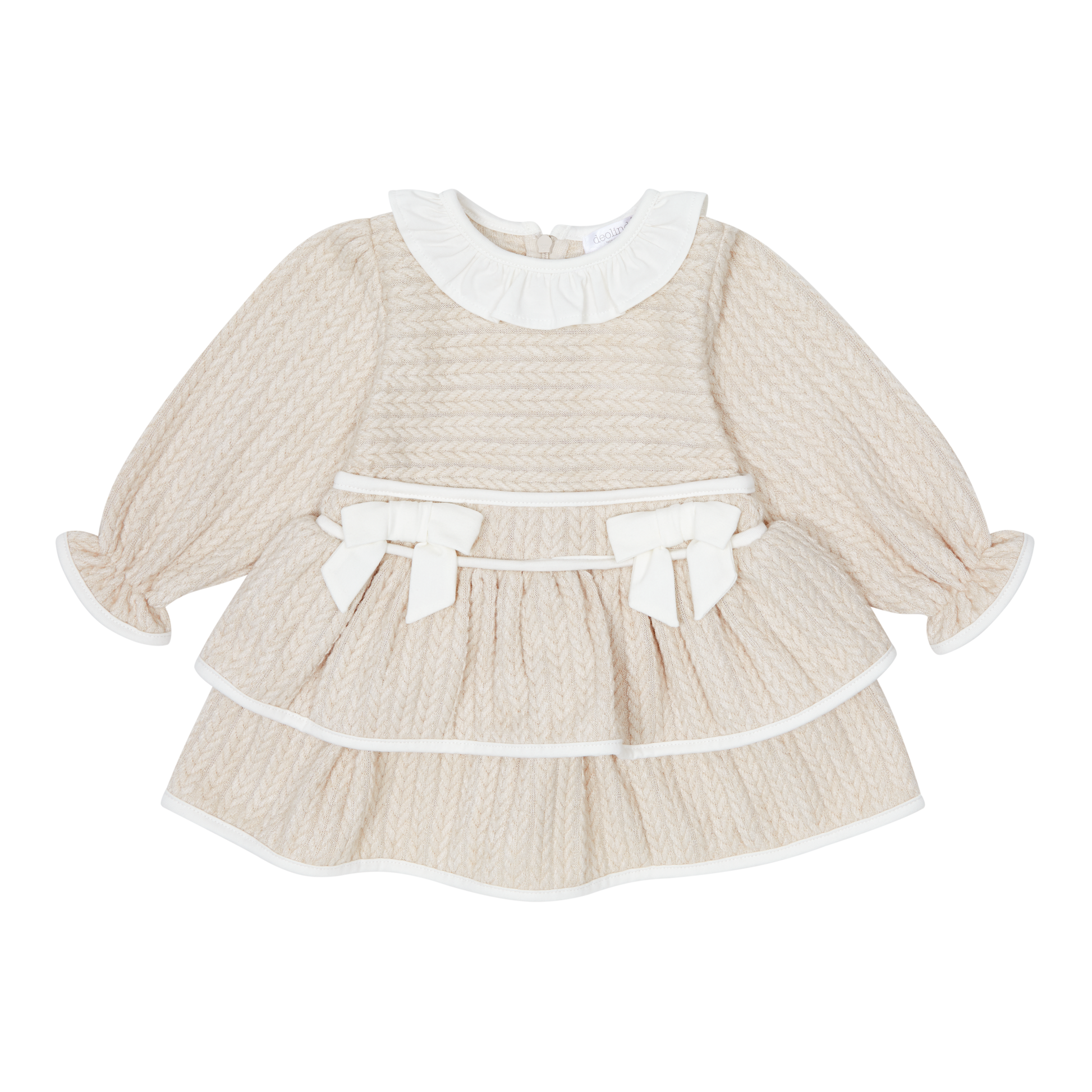 Deolinda - Dress offwhite/beige