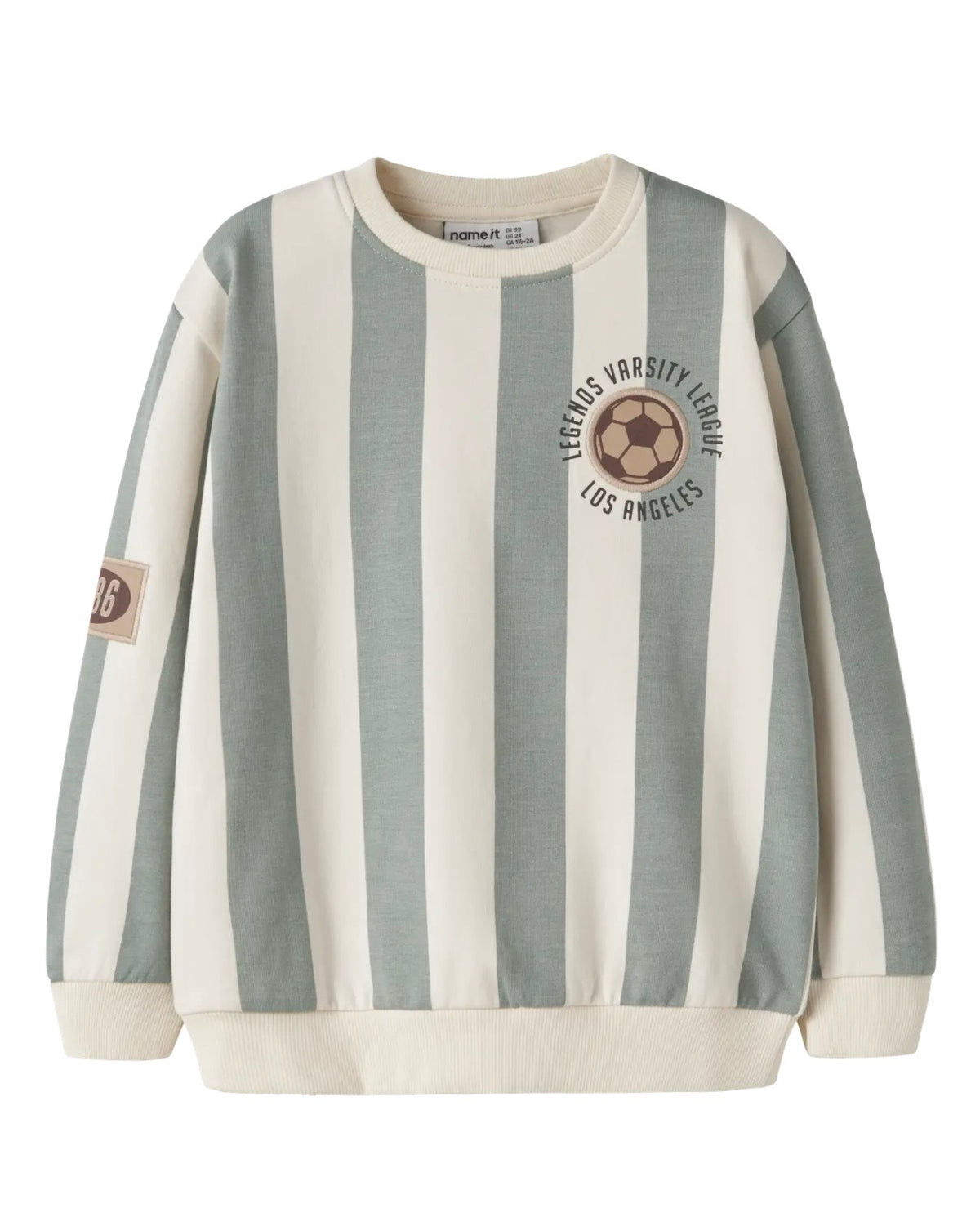 Sweater voetbal groen