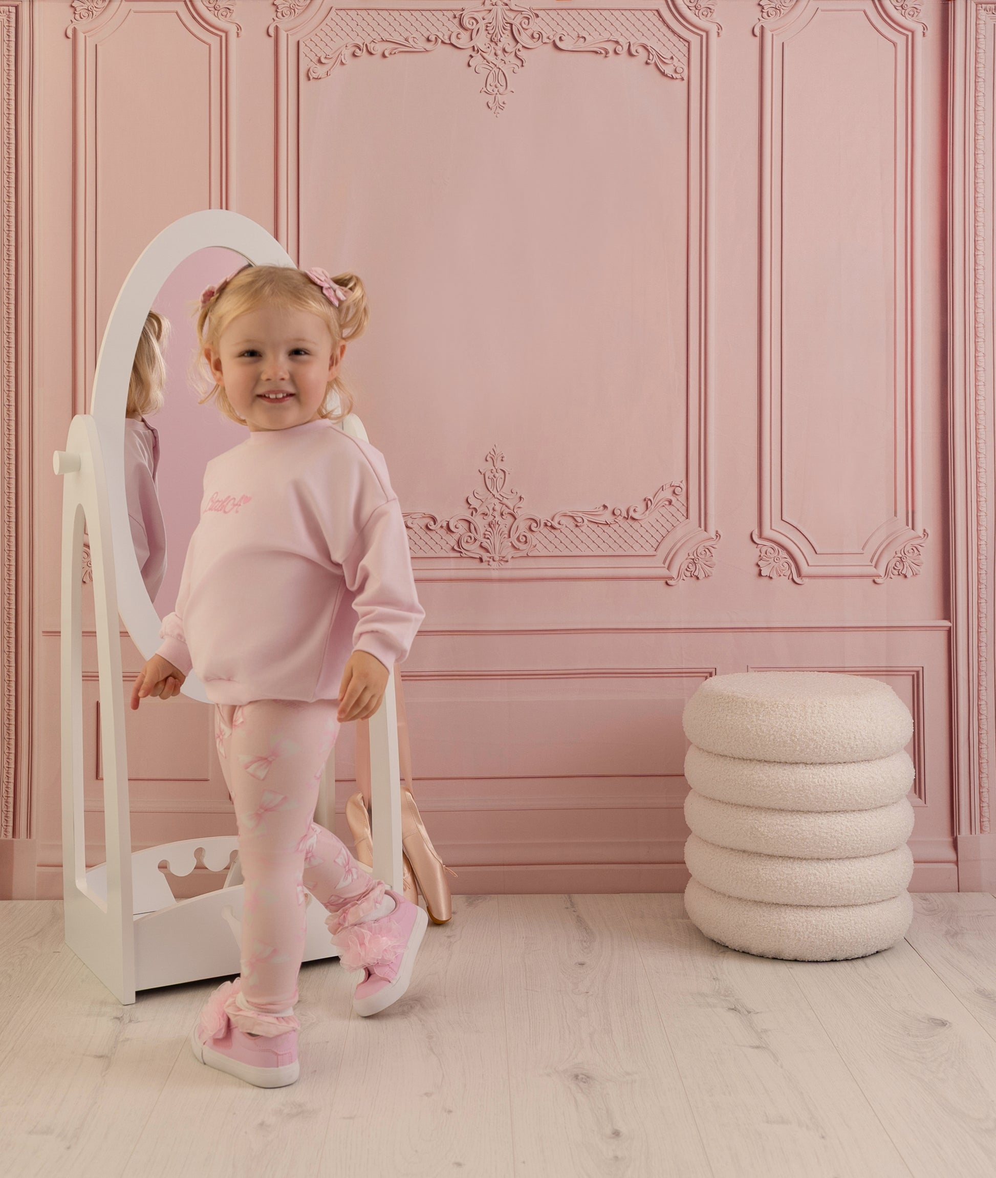 Little a perfectly pink - Polly leggingset