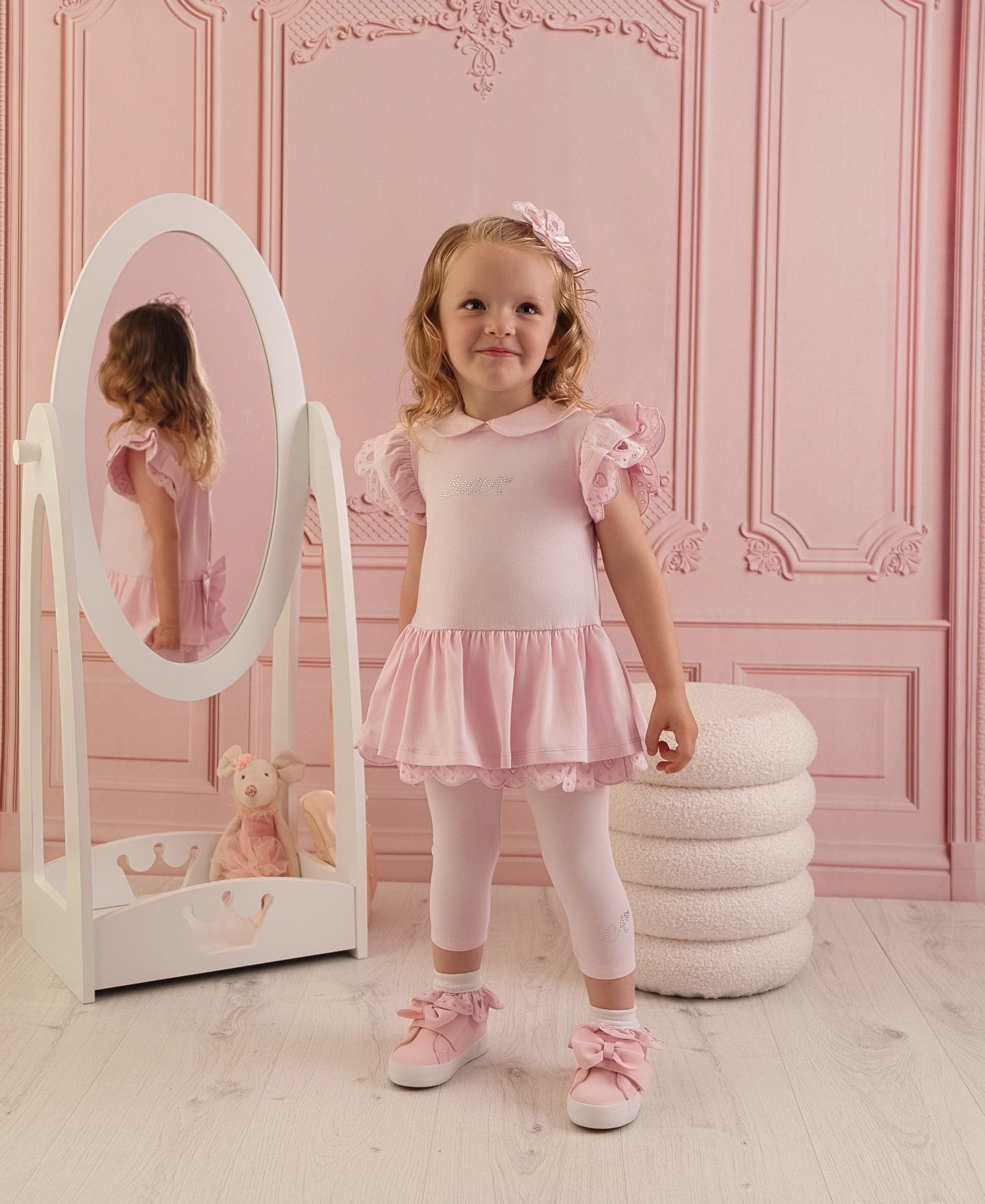 Little a perfectly pink - Orellia leggingset