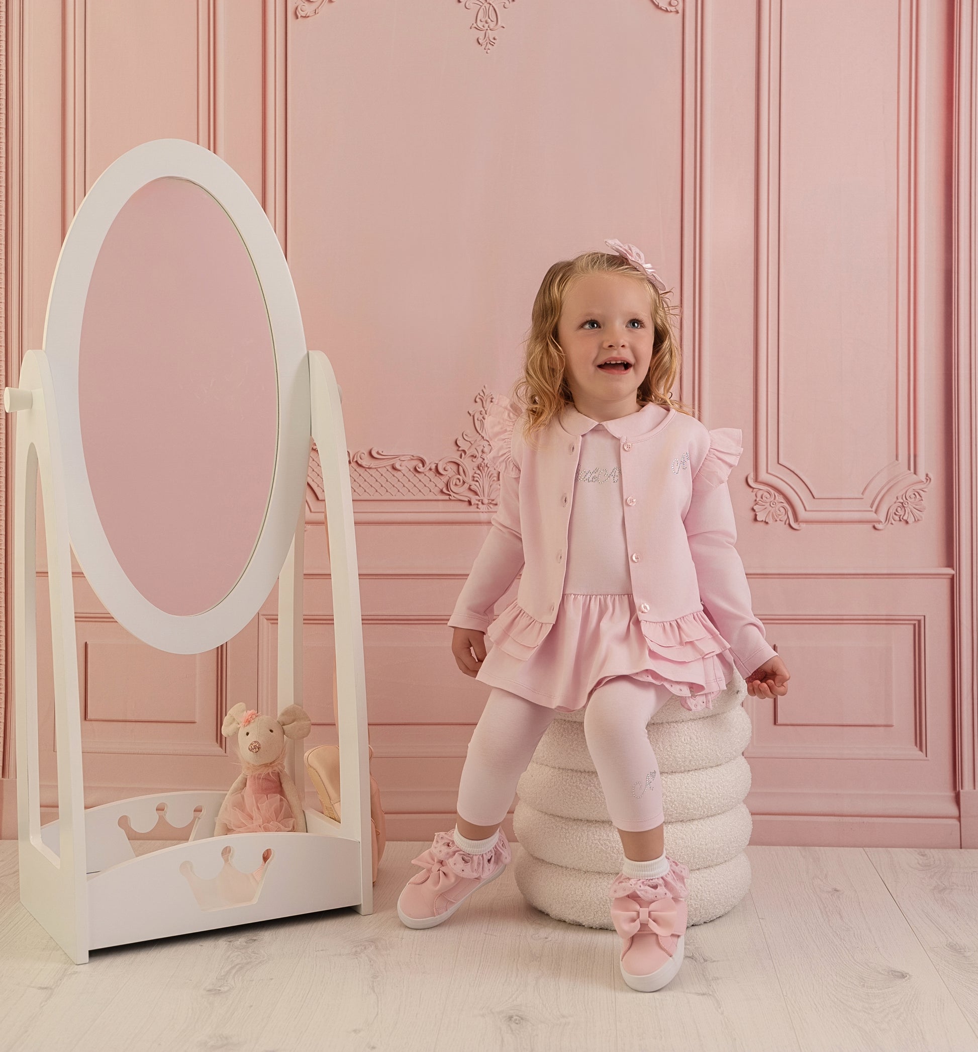 Little a perfectly pink - Olivia cardigan