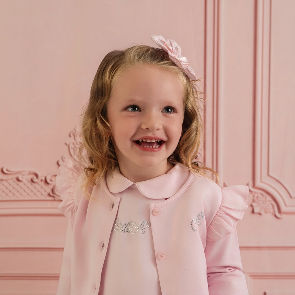 Little a perfectly pink - Olivia cardigan