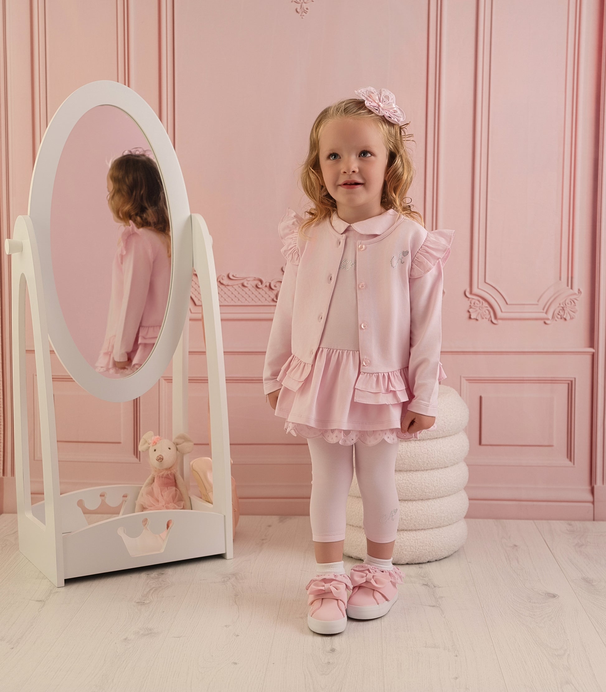 Little a perfectly pink - Orellia leggingset