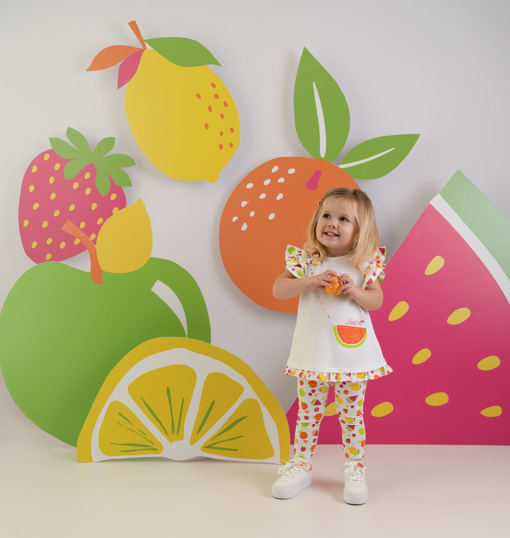 Little a cutie frutti - Palmer leggingset