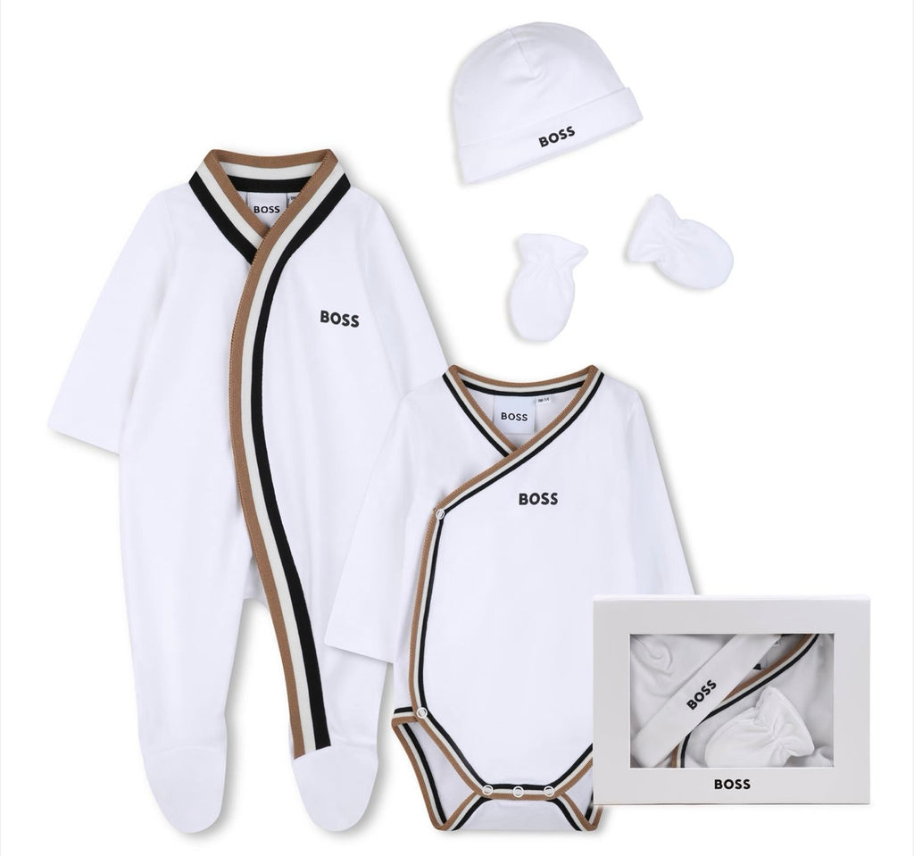 Hugo Boss - babypakje 4 delig