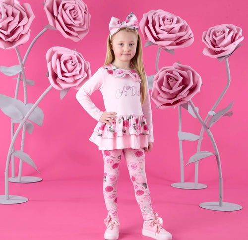 A’Dee - Adeline rose print leggingset