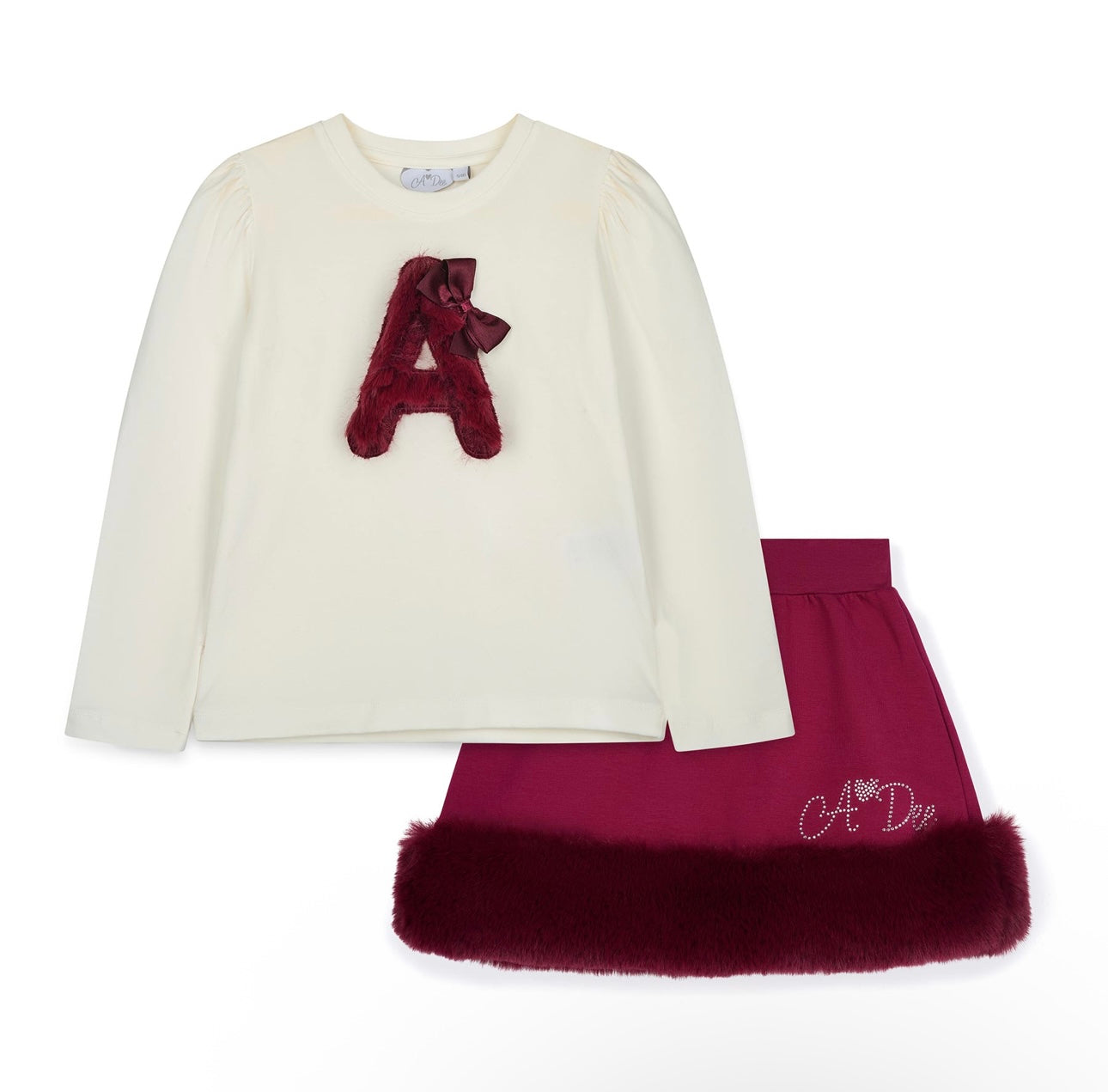 A’Dee - Andrea fur skirt set