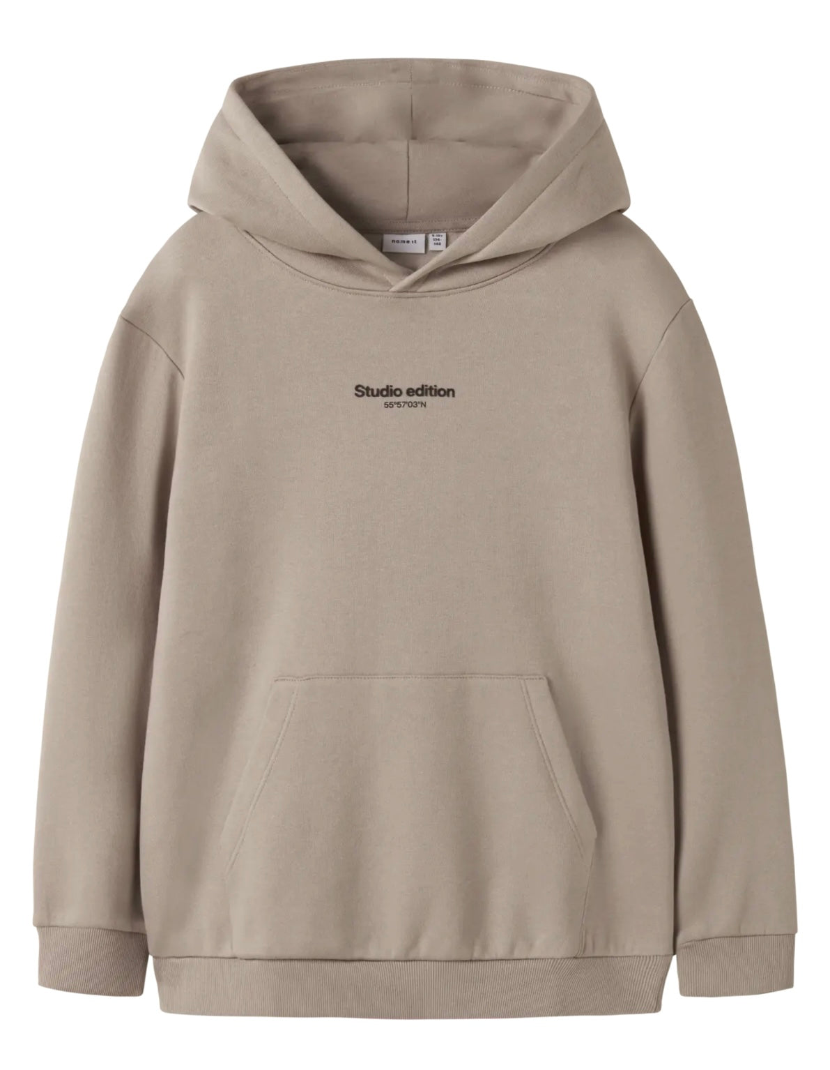 Beige hoodie studio