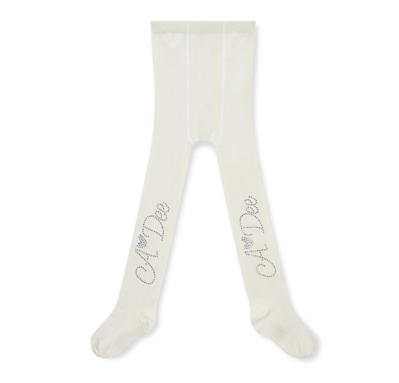 A’Dee - Blyth lurex A’Dee tights snow white