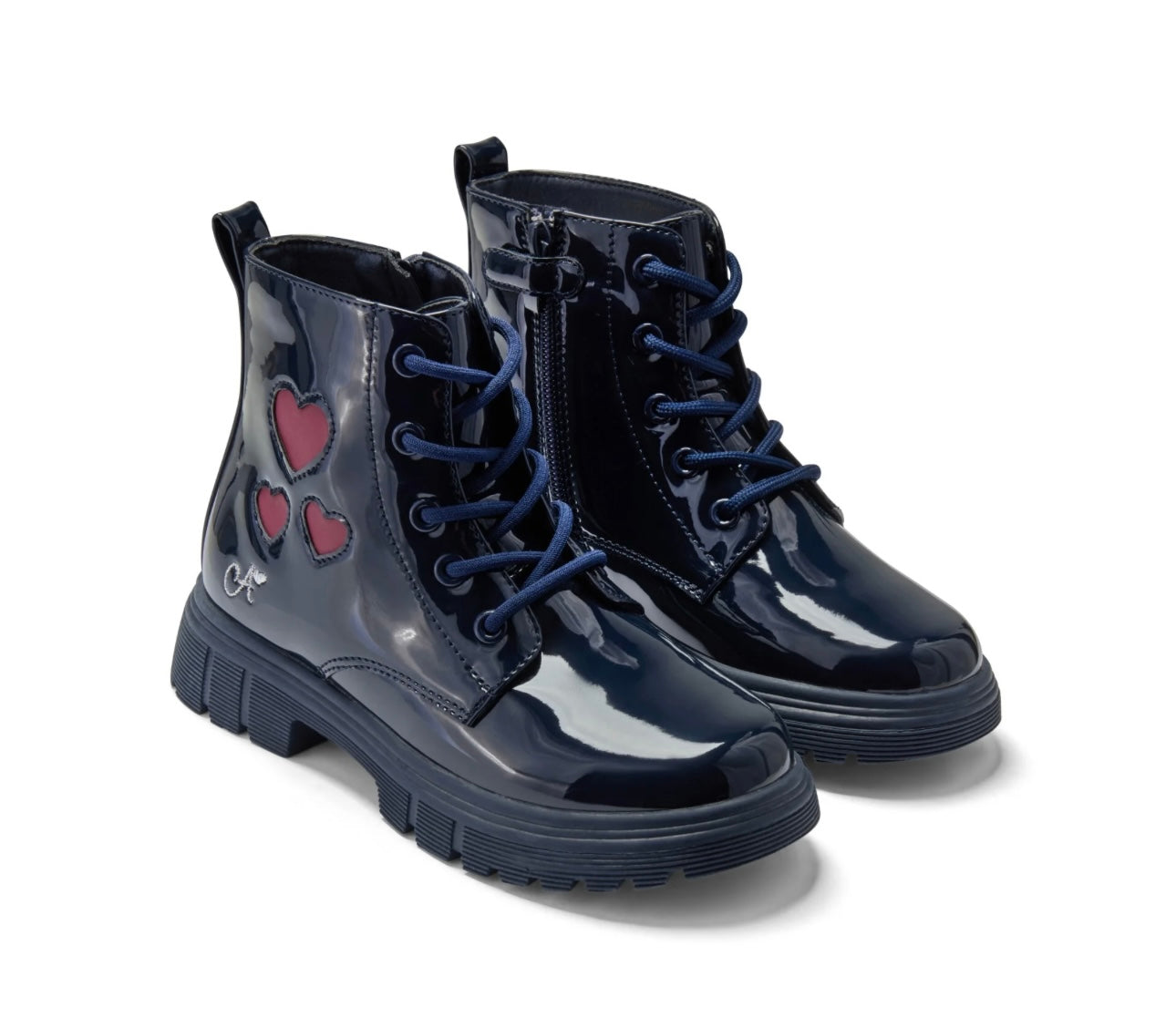 A’Dee - Amore heart boot dark navy
