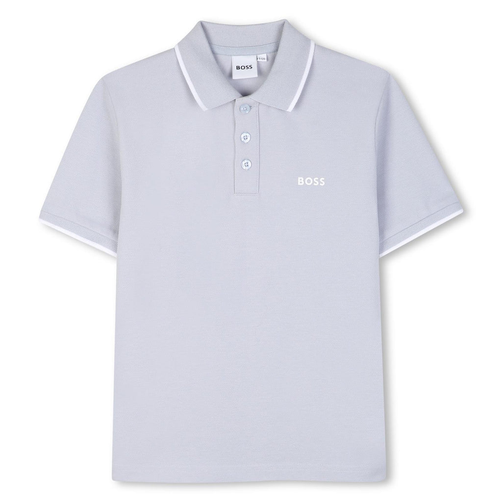 Hugo Boss - polo basis blauw