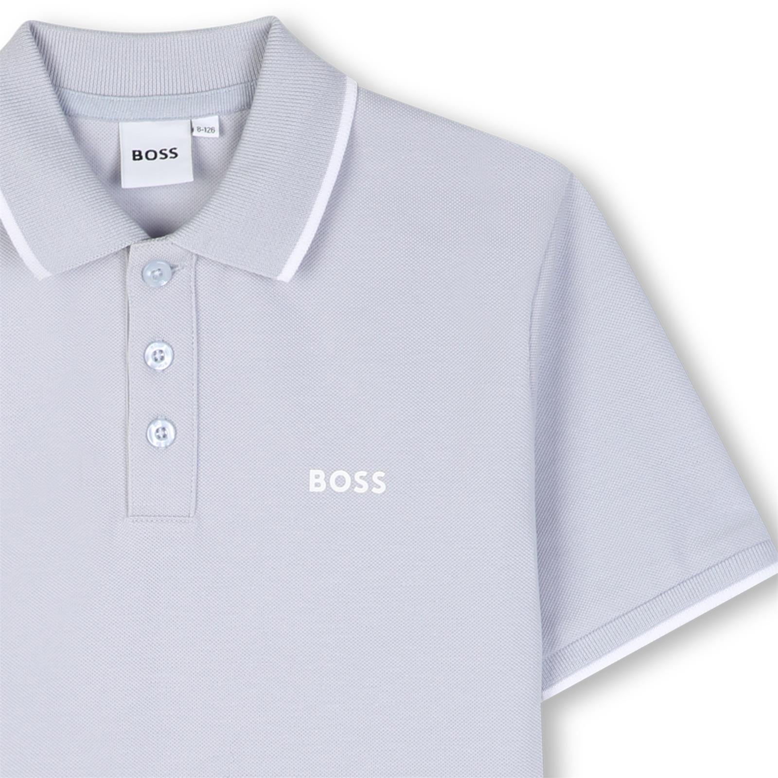 Hugo Boss - polo basis blauw