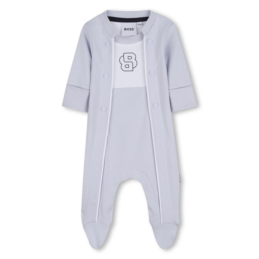 Hugo Boss - babypakje blauw wit
