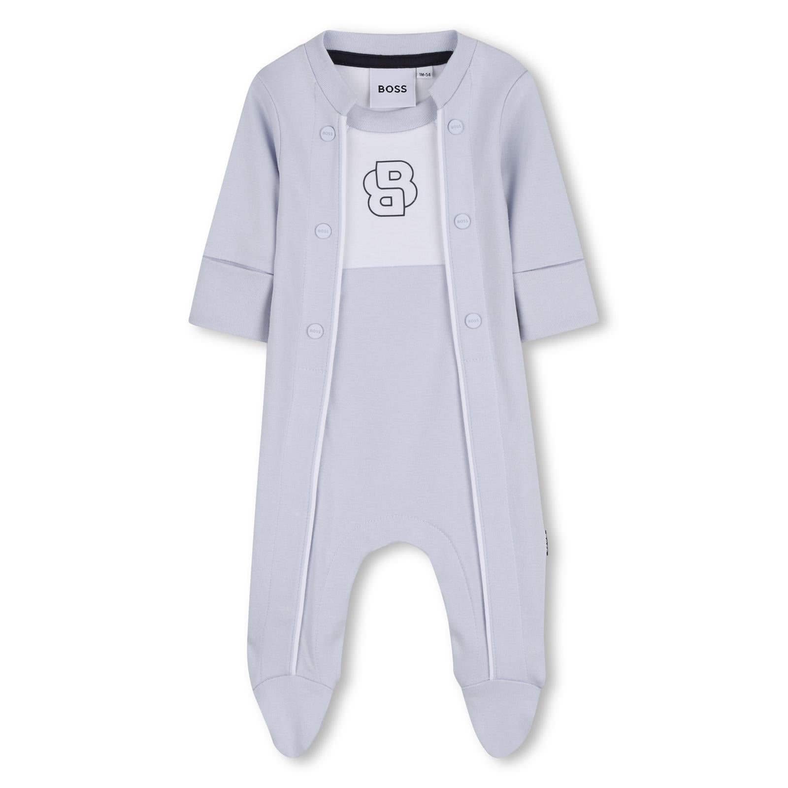 Hugo Boss - babypakje blauw wit